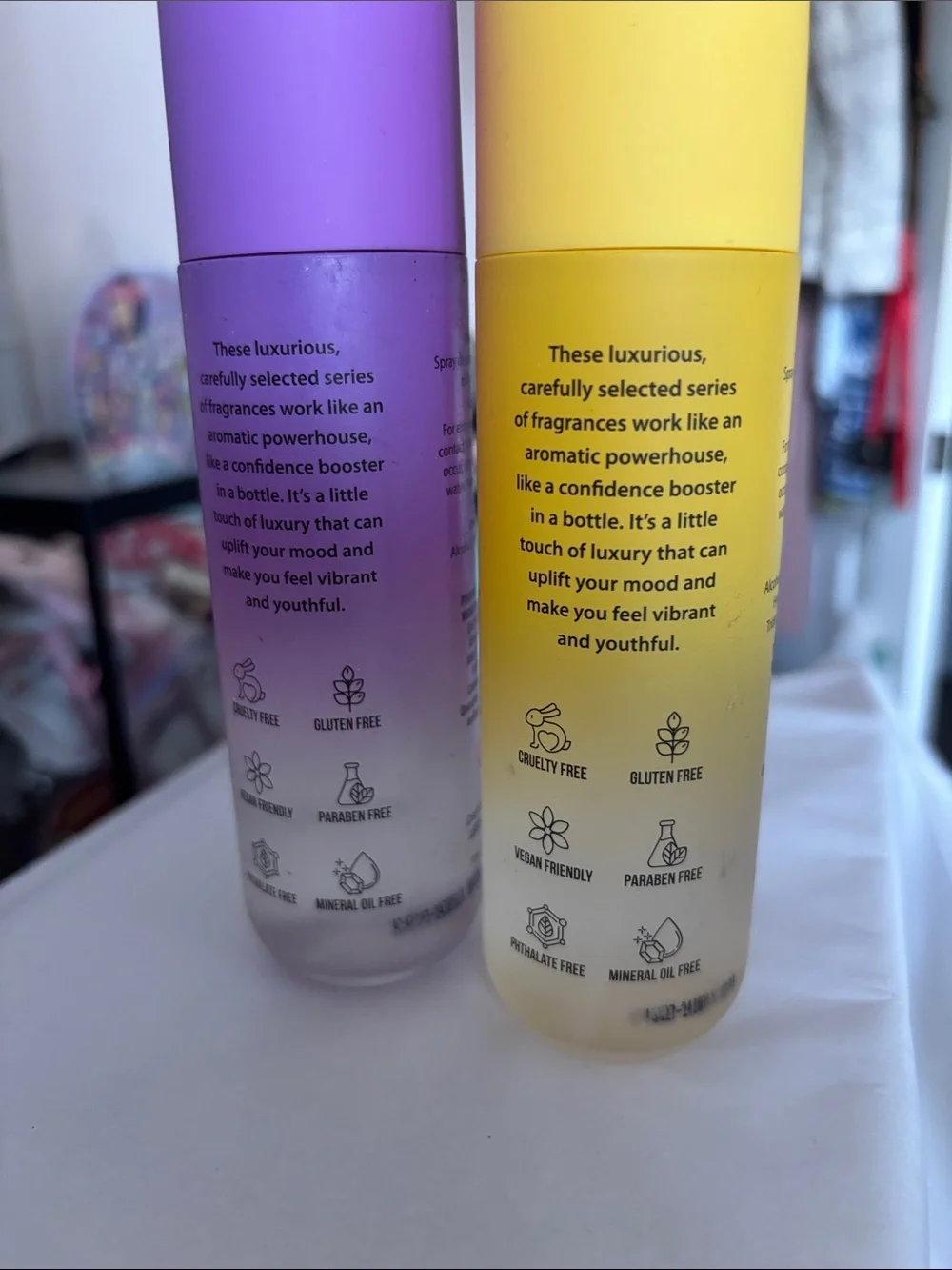 Nutrius Body Mist Duo — Botanical Bliss & Yellow Coco Bliss